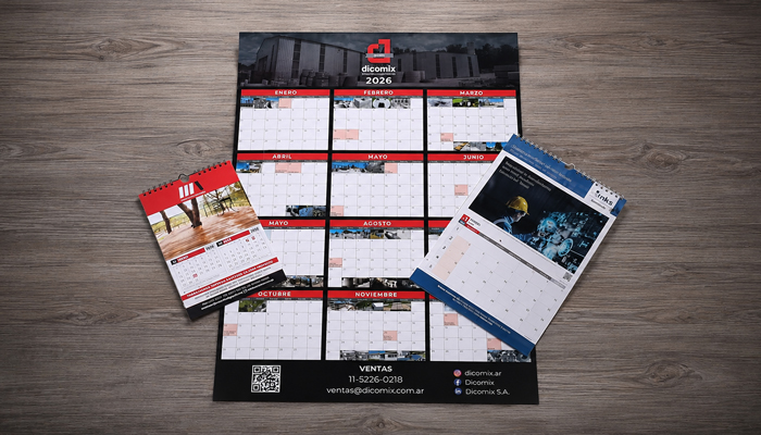 Producción Gráfica - Calendario Mural