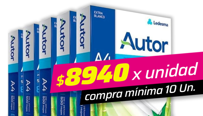 Producción Gráfica - Resmas A4 80 grs.